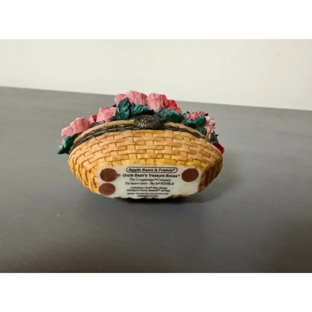 Uncle Beans Treasure Boxes - Peony Basket w/ Petal - 392158LB - 2005